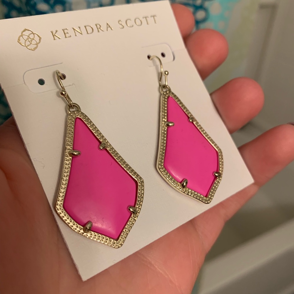 Kendra Scott Pink Alex Earrings